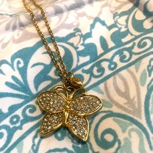 Gold Butterfly Necklace